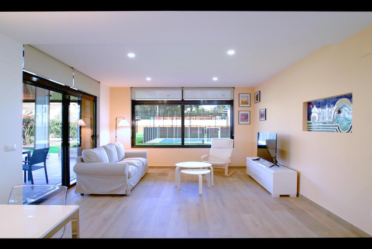 Casa De Vacaciones Con Padel En Montseny By Can Forcadell Girona Exterior photo